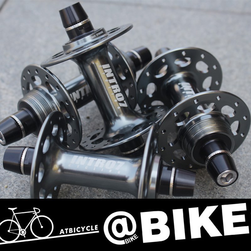 Intro7单速死飞地面轮毂固w定齿轮铝合金自行车轴承轮毂2024孔32