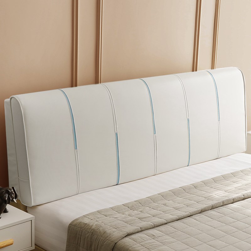 床头软包靠背靠垫悬浮床大u靠背垫新款自粘床上背枕榻榻米靠背免