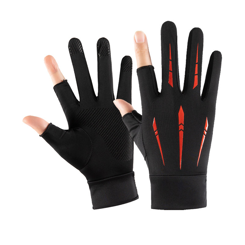 夏天防晒触屏手套男士夏季薄款冰丝骑行防滑开车漏二指外卖钓鱼女,服饰配件/皮带/帽子/围巾,防晒袖套,淘宝优惠券,粉丝福利购,淘宝优惠卷