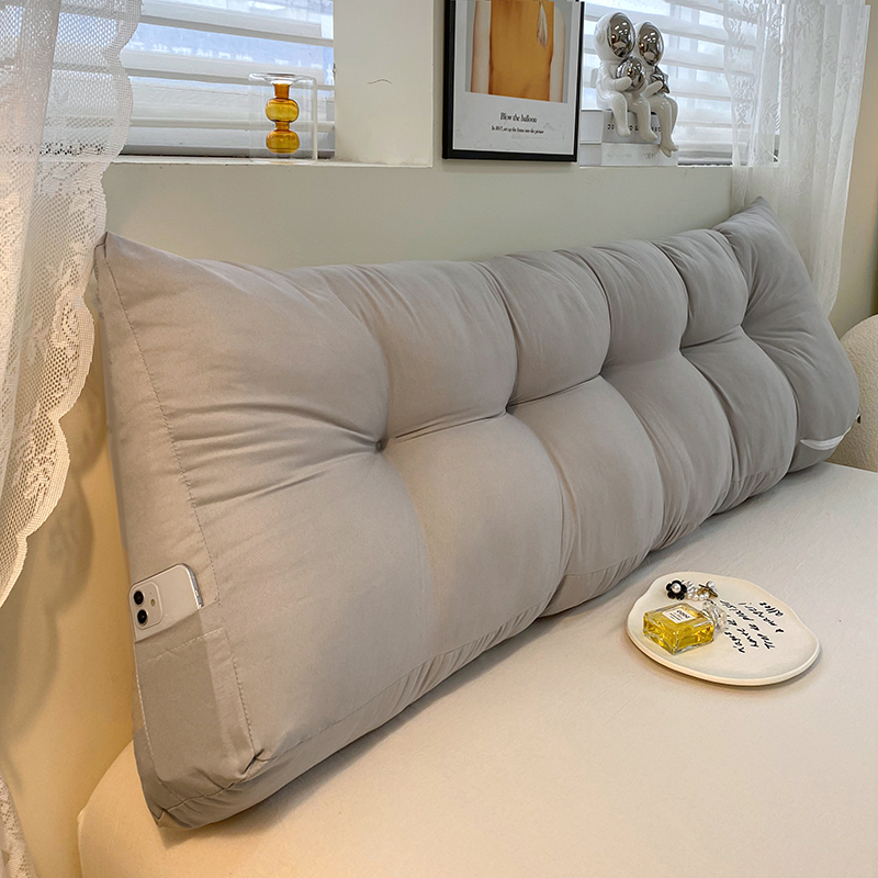 床头靠垫软包靠背床上靠背垫三角靠背枕榻榻N米靠枕沙发宿舍抱枕