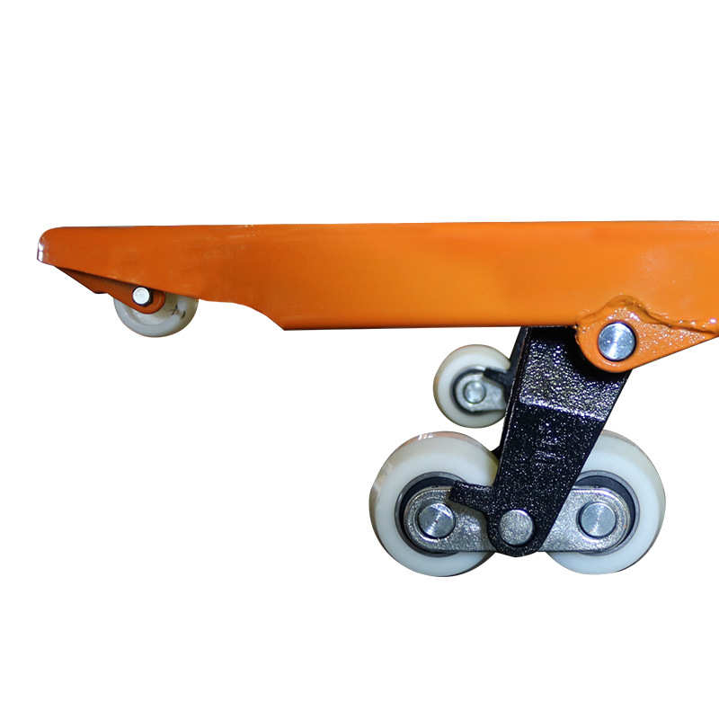 手动液压5t3t4t5t牛叉车托盘搬运叉车2t2手推车X升降 .地吨