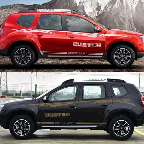 适用于雷诺达契亚 Renault Dacia Duster车门拉花车贴改装贴纸