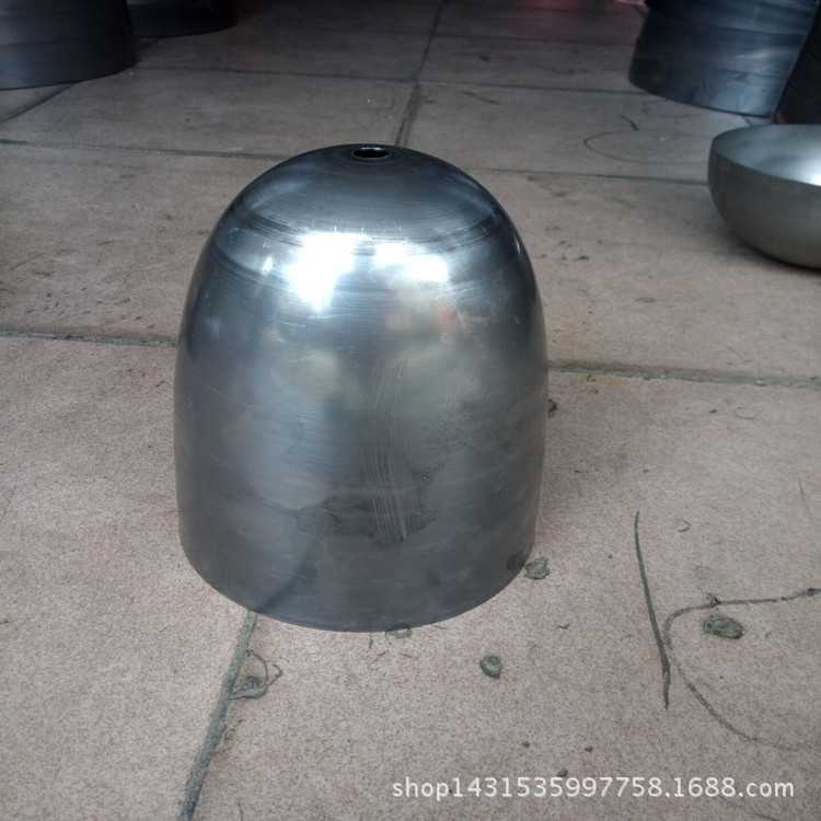 厂家直销客厅灯罩不锈钢茶几底座小喇叭盘旋压配件餐桌椅吧台底座