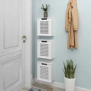 柜15CM 架免打孔省空间迷你特窄翻斗小鞋 家用门口超薄壁挂式 简易鞋