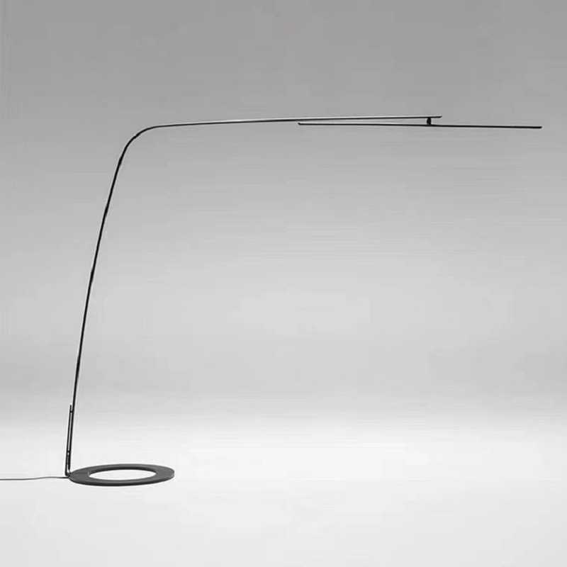 北欧个性设计艺术卧室现代样板房新款简约创意大型落地灯感师客厅