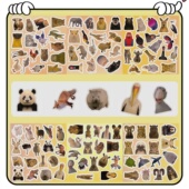 6张 饰 饰DIY儿童房手账本手机壳创意贴纸手帐贴画可爱卡通可爱小动物装 套卡通可爱Q版 动物宠物狗狗防水贴纸装