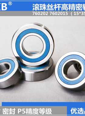 HXB华星滚珠丝杠轴承760204 7602020 TN/2RZ/DBB/P5配对密封轴承