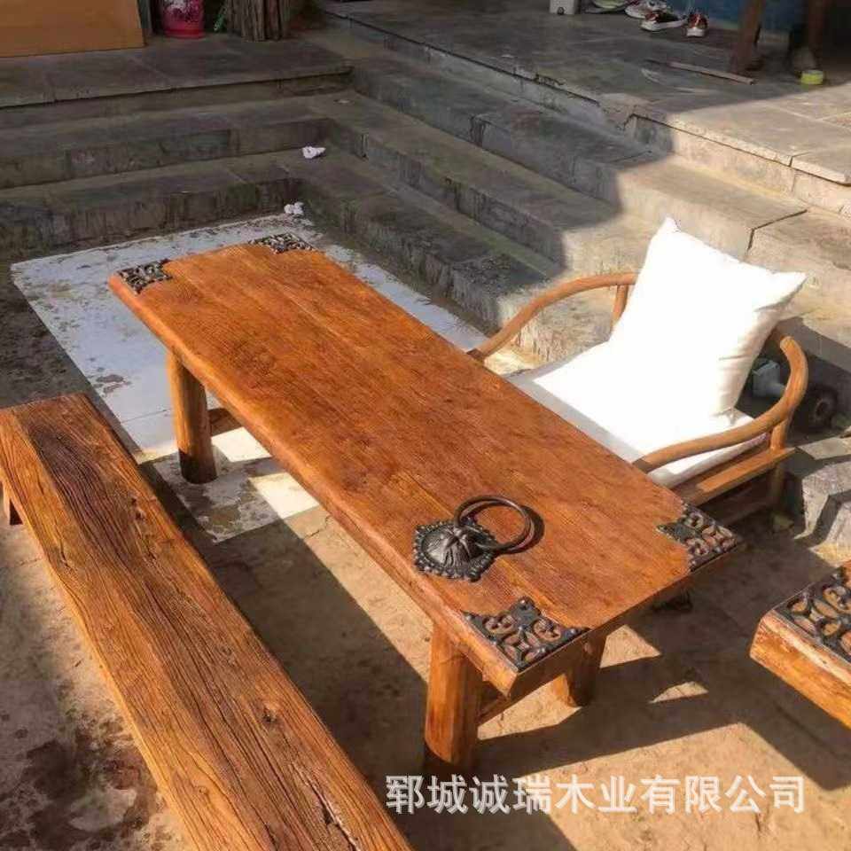 北方老门板茶台办公室老榆木桌椅组合茶台家用长方形待客泡茶桌,玩具/童车/益智/积木/模型,垂直悬浮玩具,淘宝优惠券,粉丝福利购,淘宝优惠卷