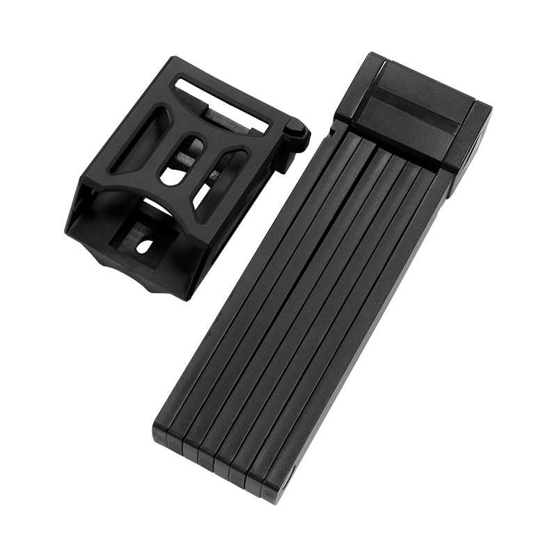 森德Z15加长1.35M自行车折叠锁便携式山地车锁电动自行车防盗锁跨