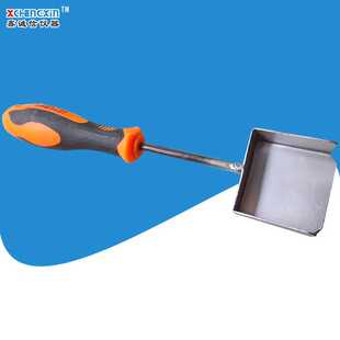 手柄式不锈钢取样铲 清样铲 采样铲制样勺 采制工具煤样取样工具