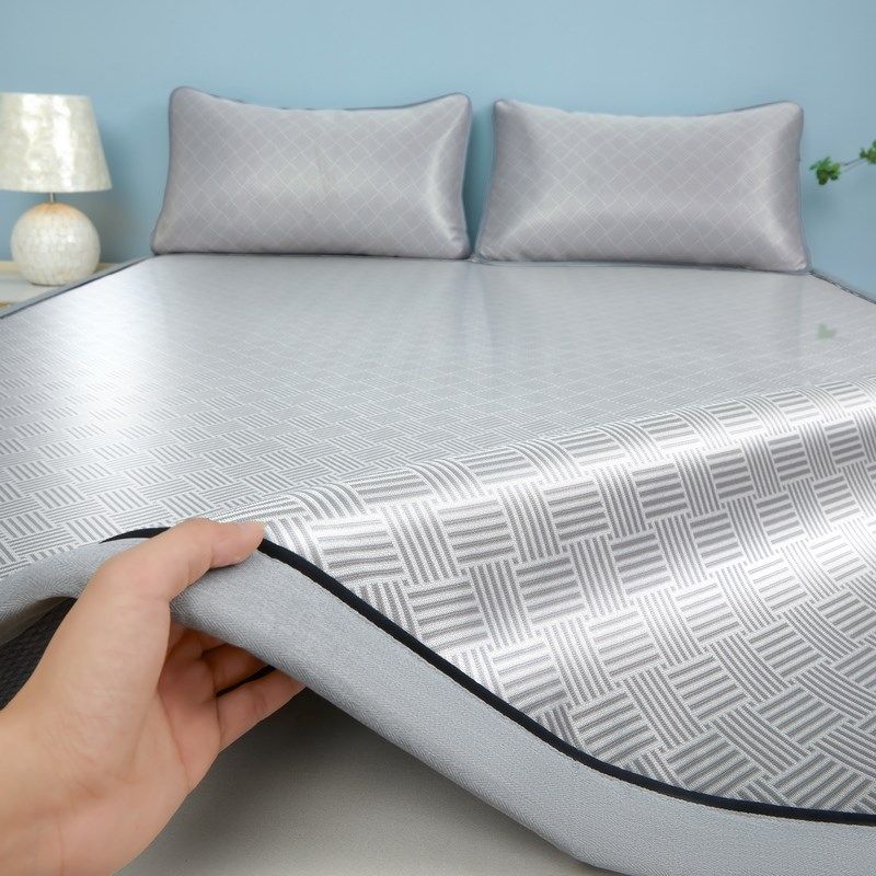 凉席冰丝席夏季2025新款空调凉席可机洗夏天藤席床单学生宿舍单人,床上用品,凉席/草席/麻席,淘宝优惠券,粉丝福利购,淘宝优惠卷