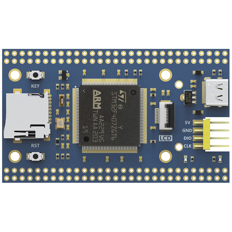 STM32F40f7ZGT6最小系统 核心板 反客STM32开发板 STM32F407核心