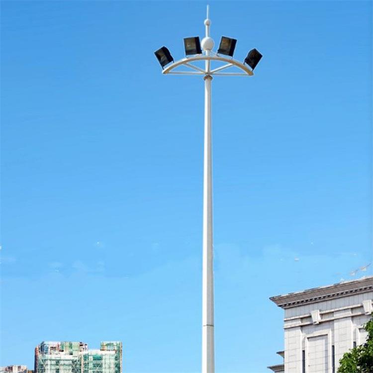 扬州厂家8米10米中杆灯篮球场足球场体育场公园景观灯杆