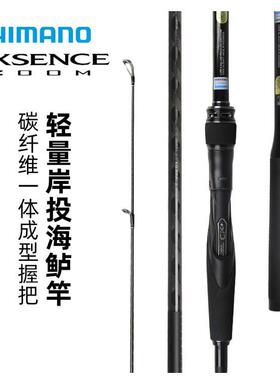 鱼竿22款EXSENCE ZOOM轻量岸投海鲈竿伸缩定位远投路亚竿