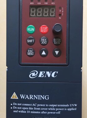 ENC易能变频器EDS800-2S0007 0.75KW 1PH 220V电机马达调速器