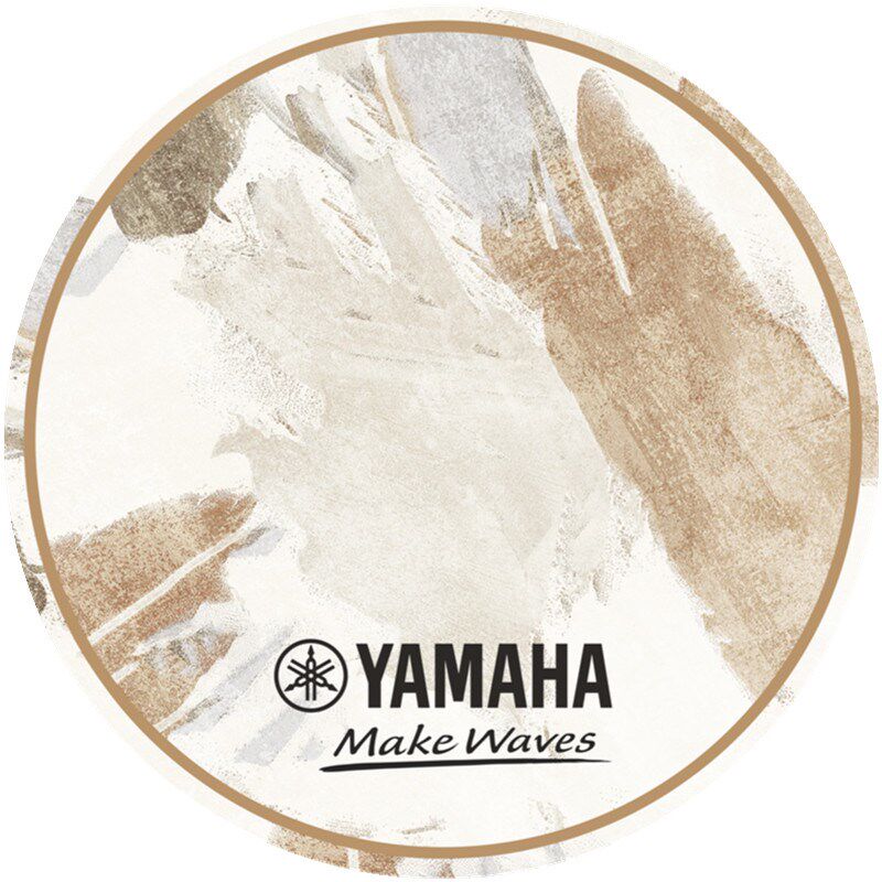 YAMAHA三角钢琴地毯圆形琴凳地垫仿羊绒加厚隔音减震家用定做logo