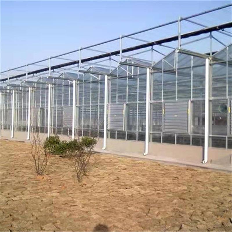 温室大棚骨架钢管农用养殖大棚全套连体热镀锌蔬菜大棚保温