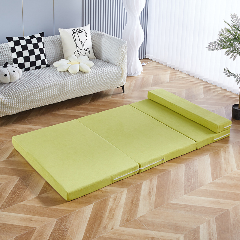 折叠床午睡垫办公室学p生午休垫子单人家用榻榻米海绵垫打地舖神