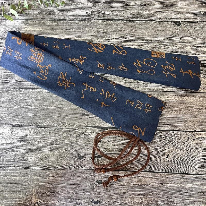 袋子笛子笛箫h套收纳竹笛洞箫南箫保护袋90厘米乐器复古