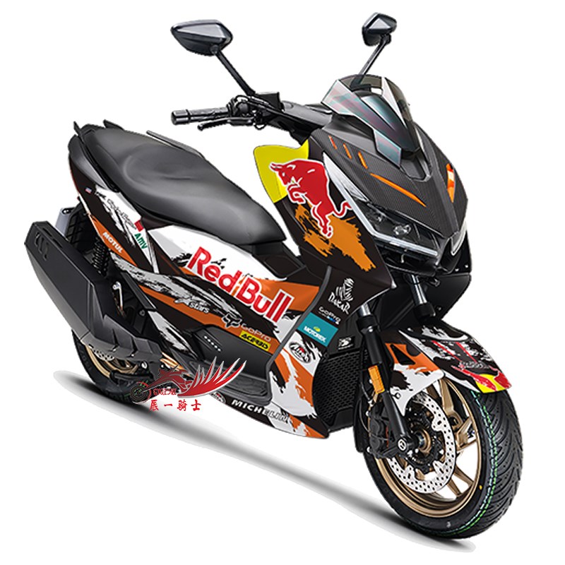 适用升仕368D贴花改装贴纸x全车加厚水晶膜版画车身贴车衣车膜贴