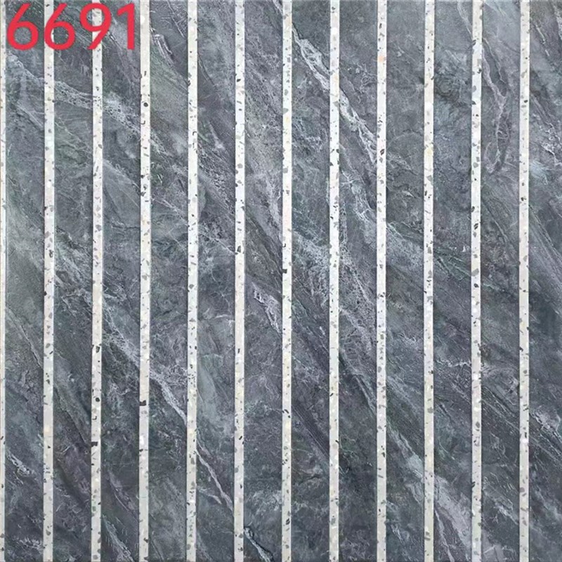 全通体拉槽仿大理石水磨石地砖600*600瓷砖厨房卫生间Z防滑地板砖