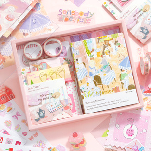 手帐精装本套盒伴手礼物女孩生日创意高颜值笔记本礼盒学生伴手礼