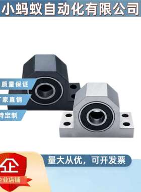 内径20-40 T型导向转轴双轴承支座上端两侧倒角型 BGHWFB-C BHJ91