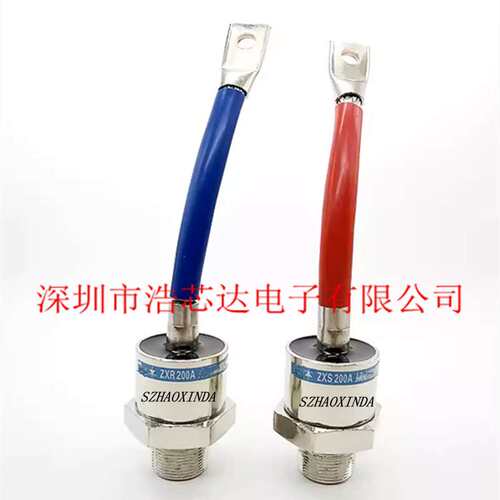 旋转二极管正反向ZX200AZXS200A水利发电机专用 细螺纹 直径24MM
