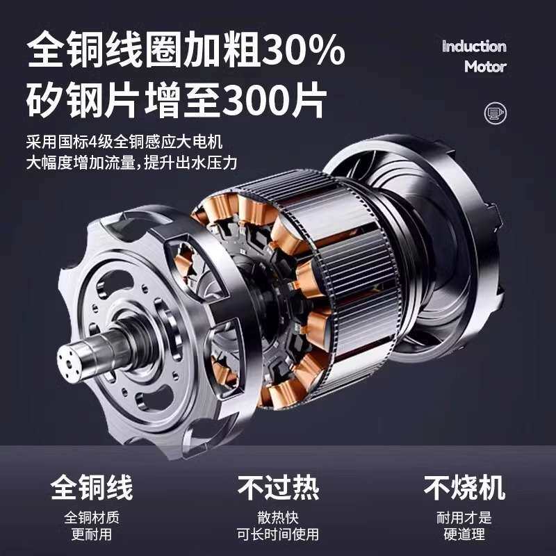 商用1200公斤高压水清洗机洗车机大功率压力水泵刷车高压
