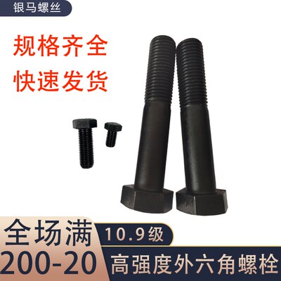10.9级外六角螺丝特大螺栓M48*100x120x150x160x180x200x300x500