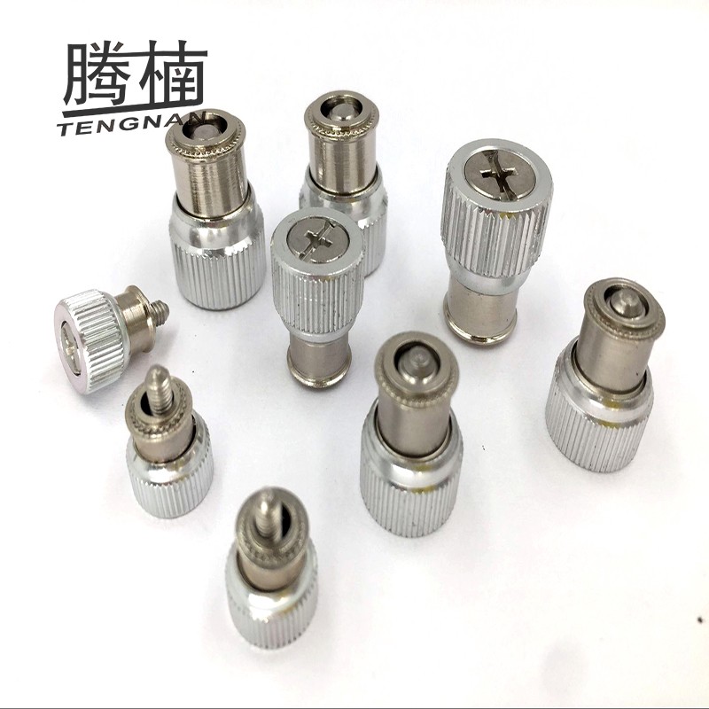 腾楠松不脱螺丝PF11压铆松不脱螺钉M3M4M5M6压铆弹簧螺钉