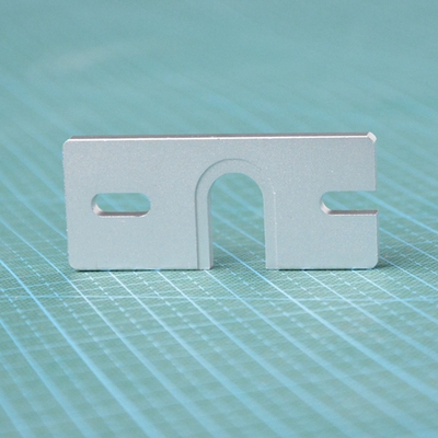 3D打印机配件Reprap Kossel E3DV5/V6热端长方形固定铝板喷砂氧化