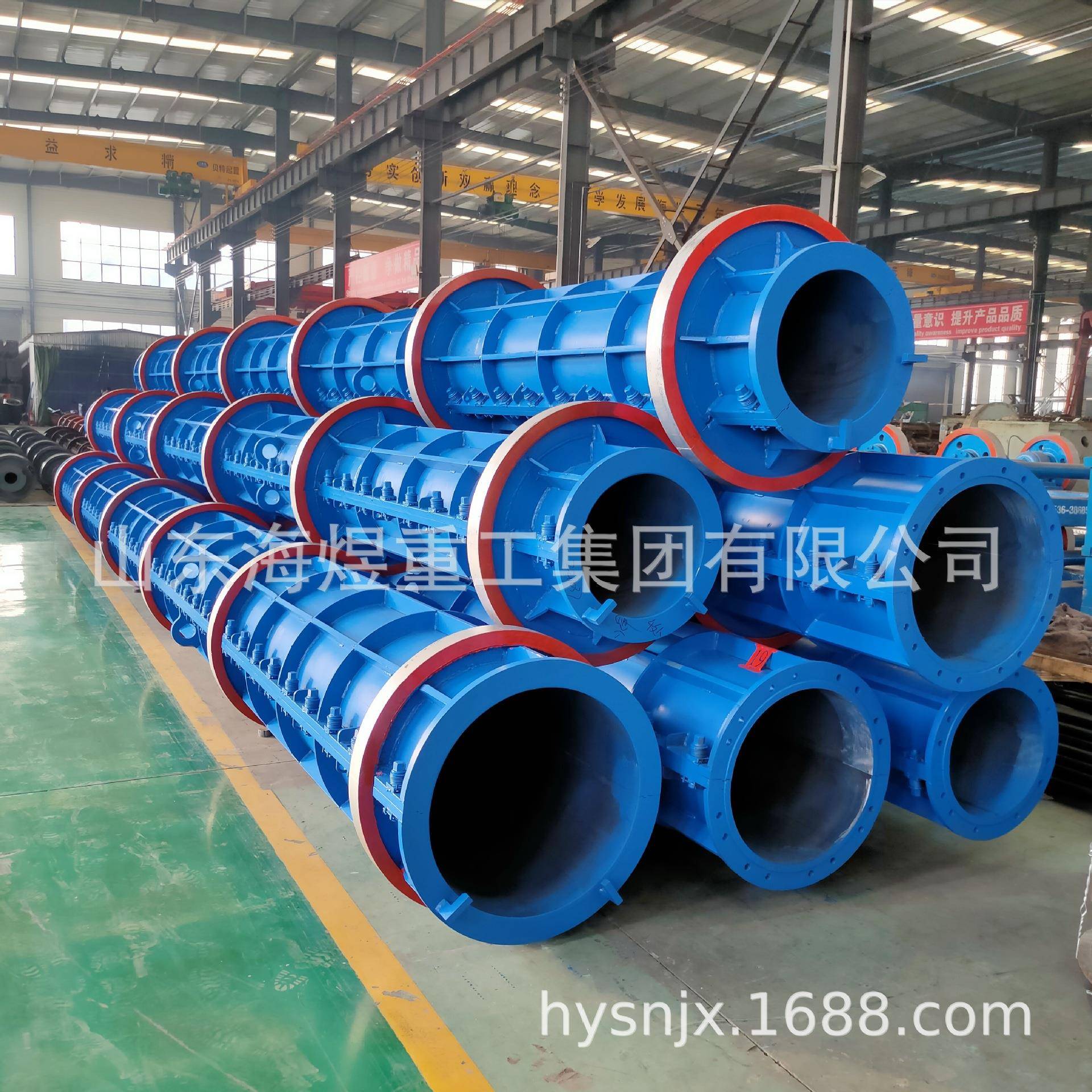 光伏桩模具离心工艺生产标准尺寸Φ00海煜制造