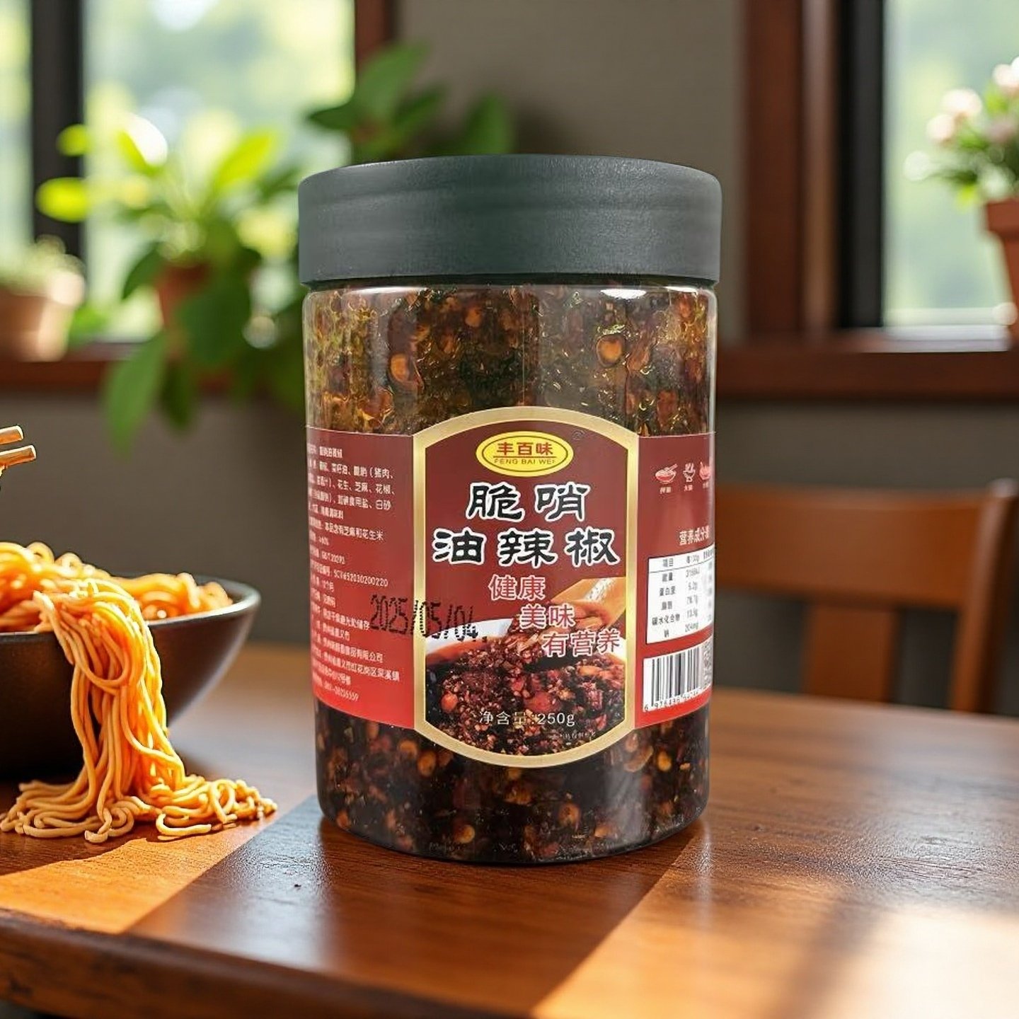 贵州脆哨油辣椒 油辣椒油泼辣子遵义辣椒下饭菜拌面神器辣椒酱