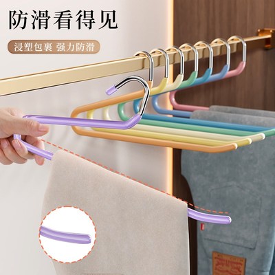 鹅型裤架家用裤挂裤夹防滑衣架收纳挂裤子神器多功能挂架