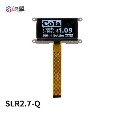 27寸OLED显示屏 液晶12864耐高低温屏工业屏 33V白 蓝 串口IIC