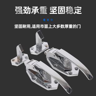 压把60锁门锁拉手U锁工业锁干燥箱 10蒸柜冷库把手加厚合金锁烘箱