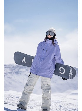 awka滑雪裤女款男防水防风单板保暖防寒滑雪服裤子冬季夹棉厚