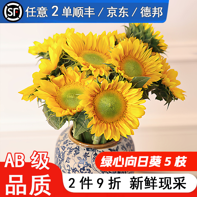 新鲜现采，2单升级快递，2件9折