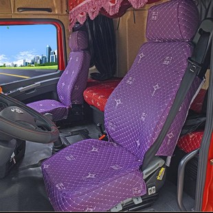 解放J7赛龙老款 J6坐垫s威悍威J5途天V悍V货车专用亚麻座套椅套