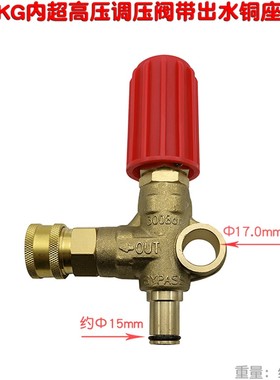 1807 1810 1812 1814超高压清洗机洗车机泵头调压阀阀芯带出水座