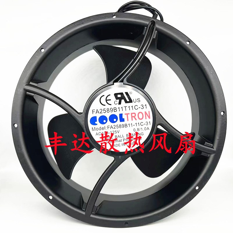 全新COOLTRON FA2589B11-11C-31 100V 25489散热轴流风机25CM公分