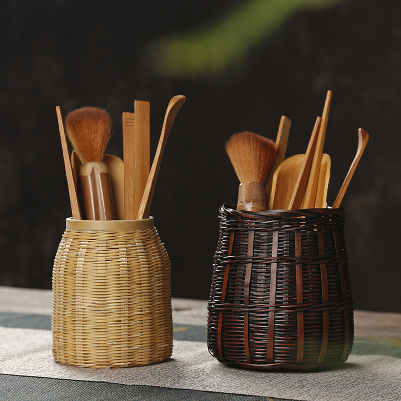 竹编茶筒茶道六君子套装单个收纳实木茶夹茶则茶勺功夫茶具竹配件,纺织面料/辅料/配套,服装加工设备,淘宝优惠券,粉丝福利购,淘宝优惠卷