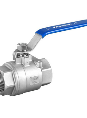 201/304二片式球阀2pc丝口4分Q11F-16阀门6分--重型球阀