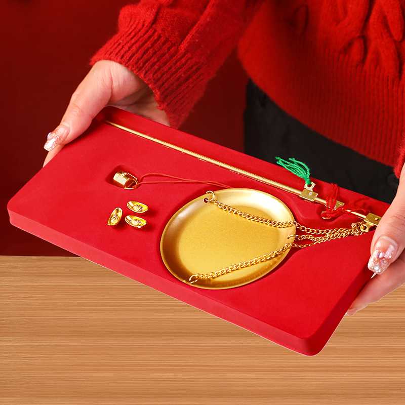 乔迁之喜新居布置装饰称心如意创意摆件小铜秤搬家入宅仪式用品