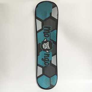 35inch蓝灰六边形雪上滑板snow skate滑雪板注塑冲浪滑板厂家直销