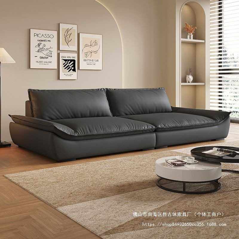 加宽意式轻奢极简帆船沙发客厅小户型直排科技布网红出租房办公室,3C数码配件,摄像机配件,淘宝优惠券,粉丝福利购,淘宝优惠卷