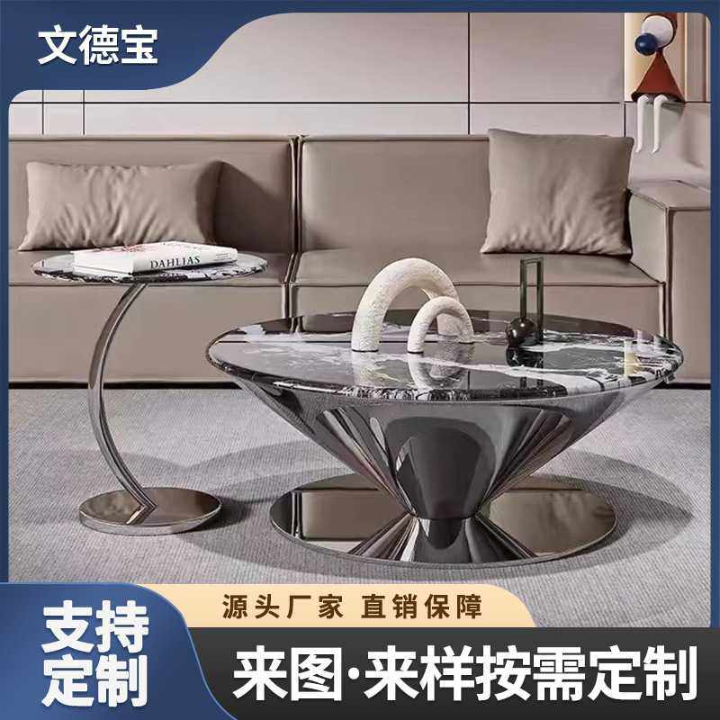 极简不锈钢茶几客厅简约现代小户型悬浮大理石圆形飞碟茶几组合,玩具/童车/益智/积木/模型,垂直悬浮玩具,淘宝优惠券,粉丝福利购,淘宝优惠卷