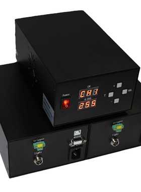 150W两路数字控制器232网口机器视觉光源电源盒LED亮度调节恒流源