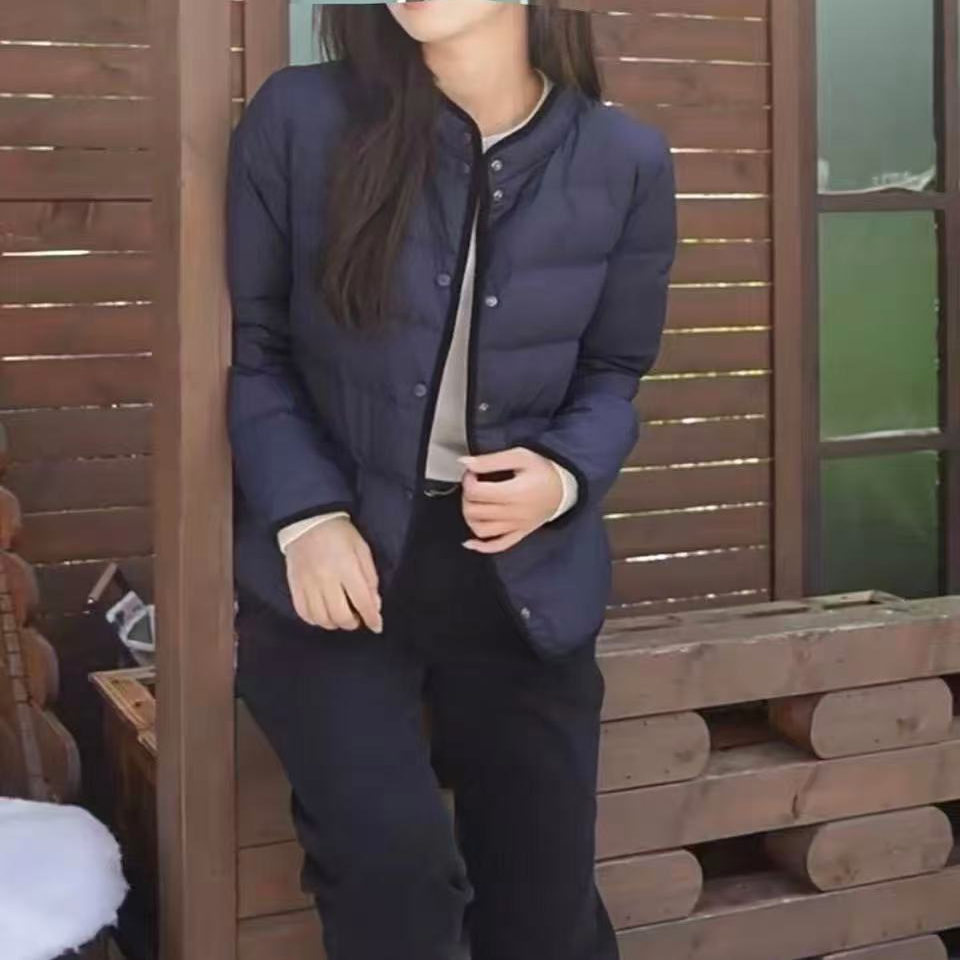 商场同款哈家秋冬季羽绒服女士轻薄时尚鹅绒休闲通勤保暖外套女潮